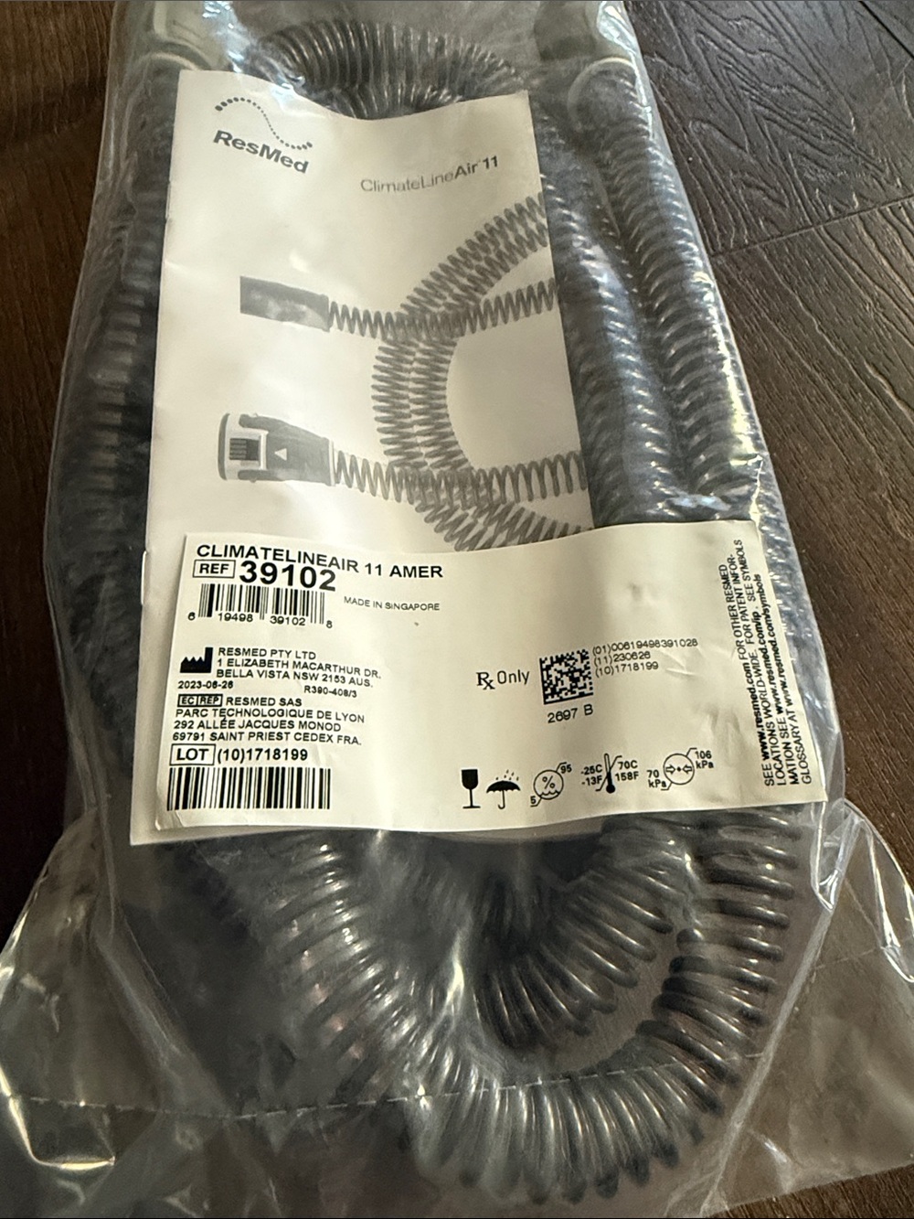 ClimateLineAir 11 Climate Line Air Hose New Sealed - Picture 2 of 3